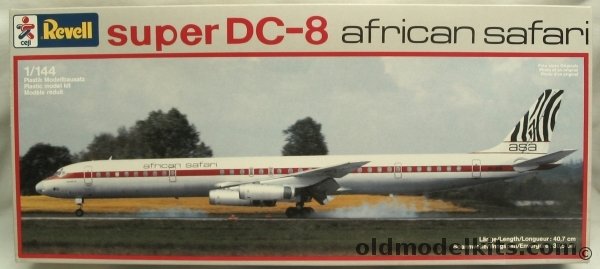 Revell 1/144 Douglas Super DC-8 61 - African Safari / ASA - (DC-8-61), 4231 plastic model kit